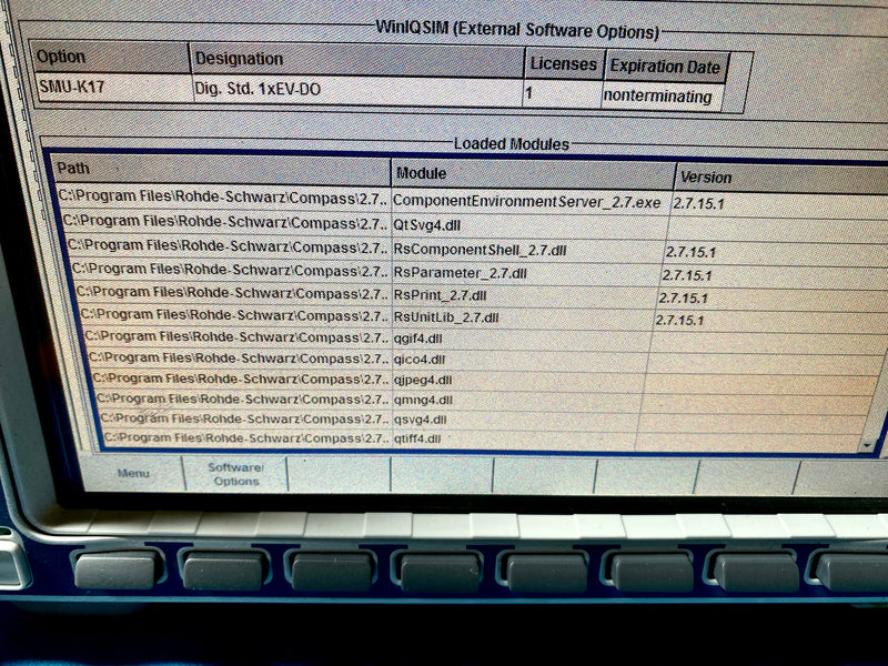 Rohde & Schwarz SMU 200 A Vector Signal Generator