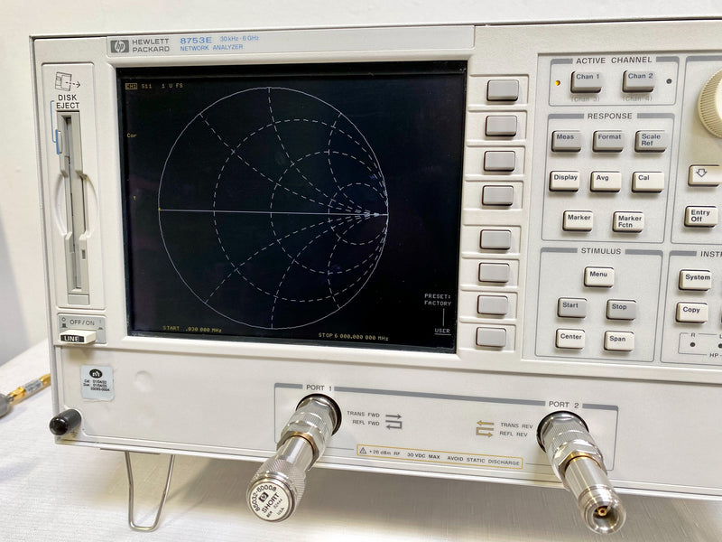 Agilent 8753 E Network Analyzer