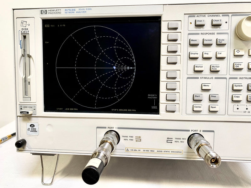 Agilent 8753 E Network Analyzer