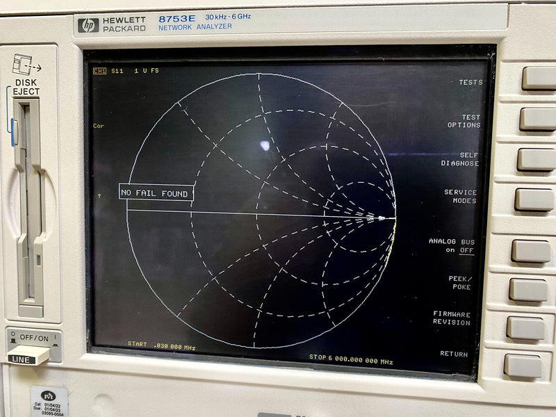 Agilent 8753 E Network Analyzer