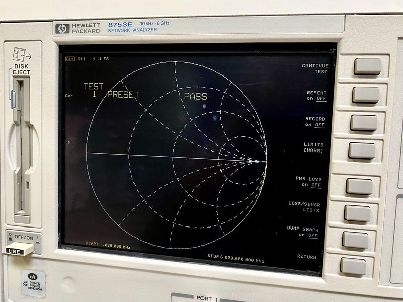 Agilent 8753 E Network Analyzer