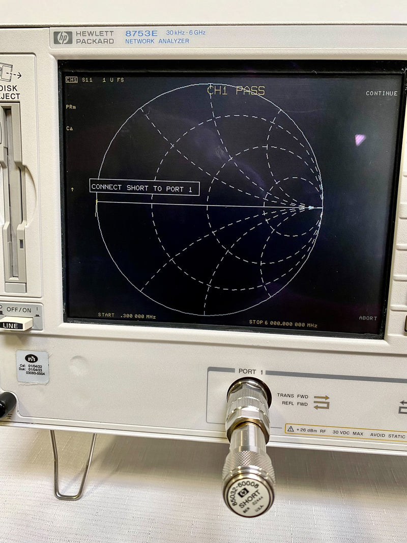 Agilent 8753 E Network Analyzer