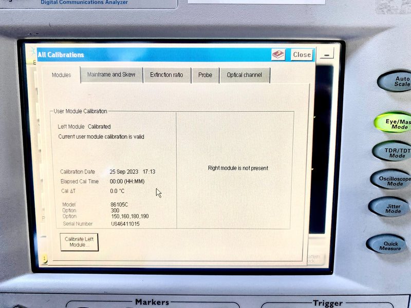 Agilent 86105 C Optical Electrical Sampling Module