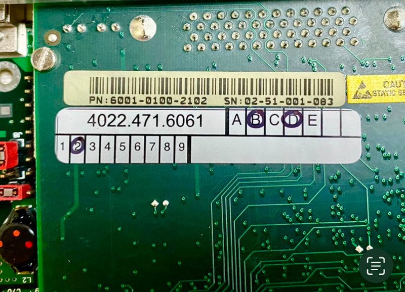 ASML 4022.470.64692 Indicator Processor with VME PCB Card