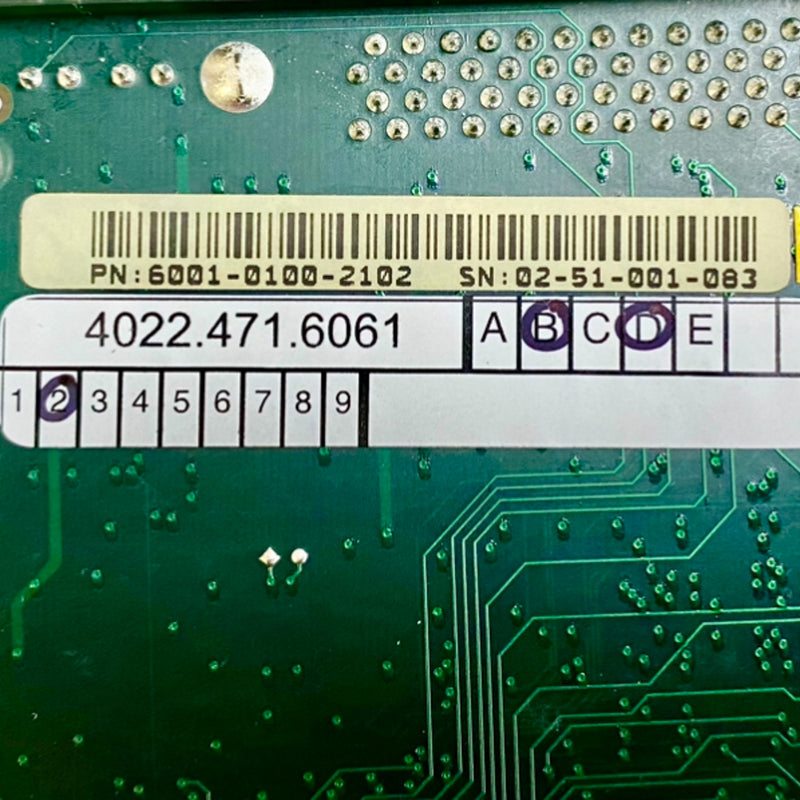 ASML 4022.470.64692 Indicator Processor with VME PCB Card