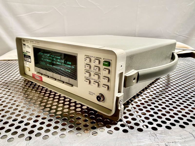 Agilent 86120 C Multi-Wavelength Meter