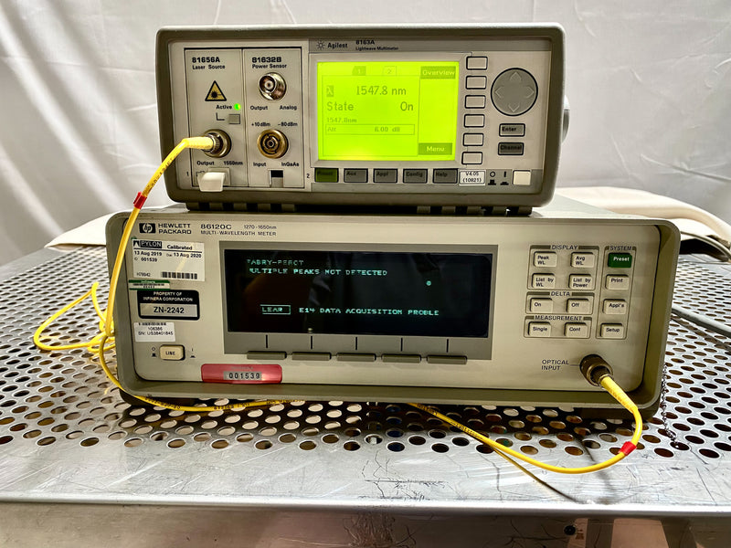 Agilent 86120 C Multi-Wavelength Meter