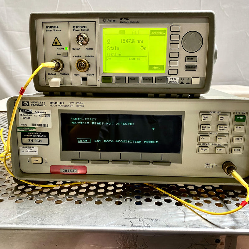 Agilent 86120 C Multi-Wavelength Meter