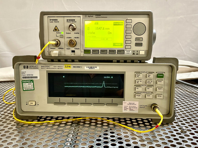 Agilent 86120 C Multi-Wavelength Meter