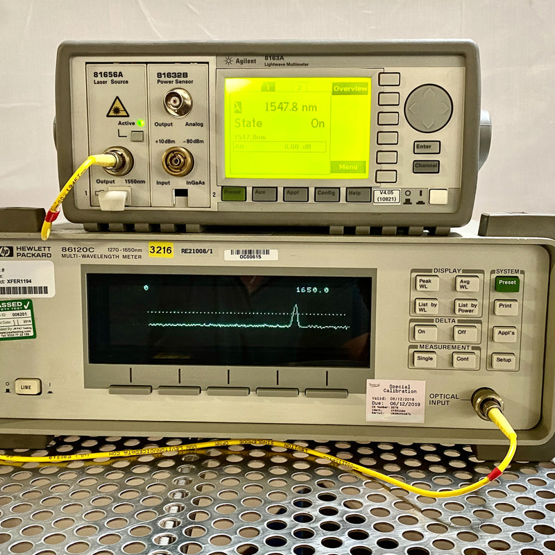 Agilent 86120 C Multi-Wavelength Meter