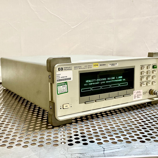 Agilent 86120 C Multi-Wavelength Meter