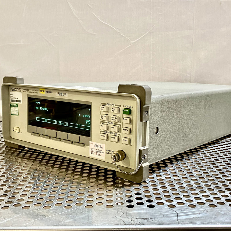 Agilent 86120 C Multi-Wavelength Meter