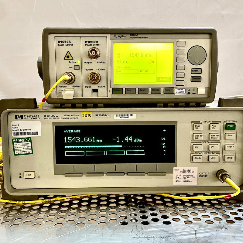 Agilent 86120 C Multi-Wavelength Meter