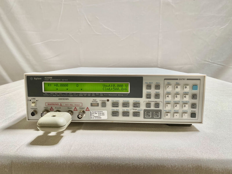 Agilent 4339 B High Resistance Meter