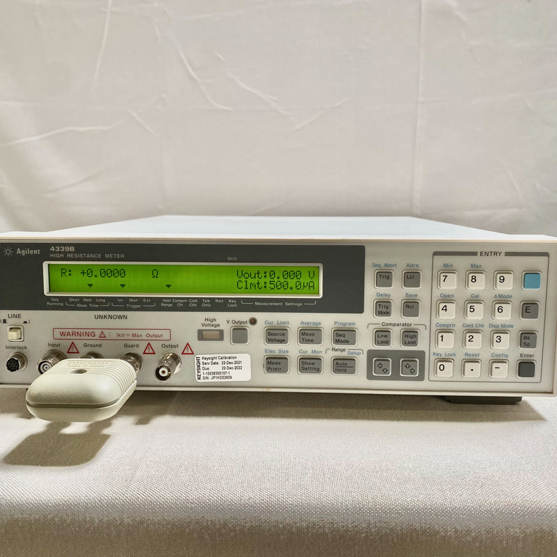 Agilent 4339 B High Resistance Meter