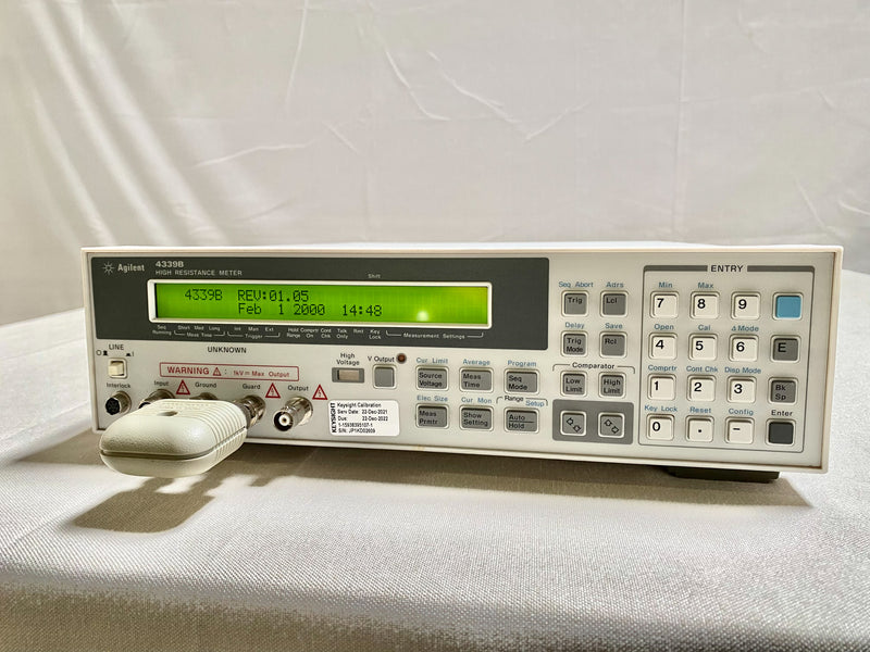 Agilent 4339 B High Resistance Meter