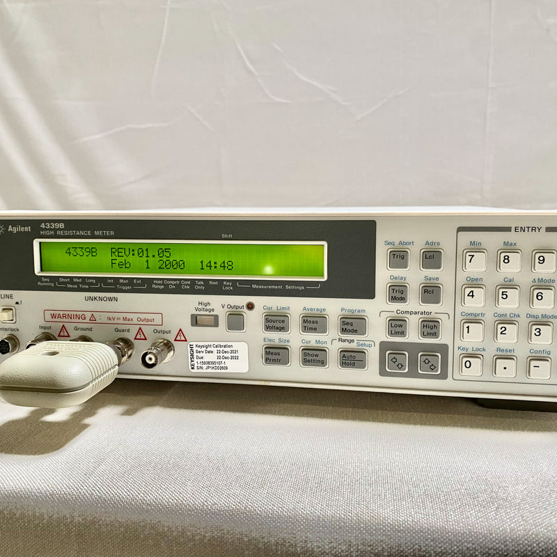 Agilent 4339 B High Resistance Meter