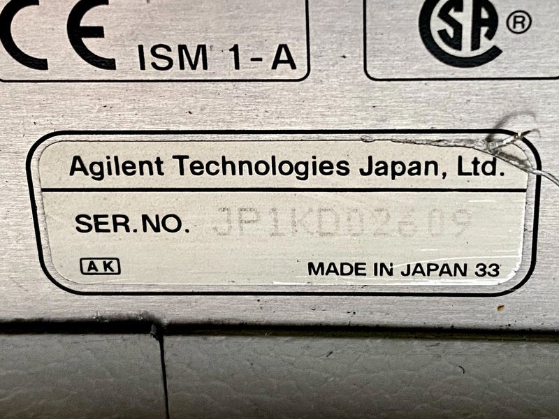 Agilent 4339 B High Resistance Meter