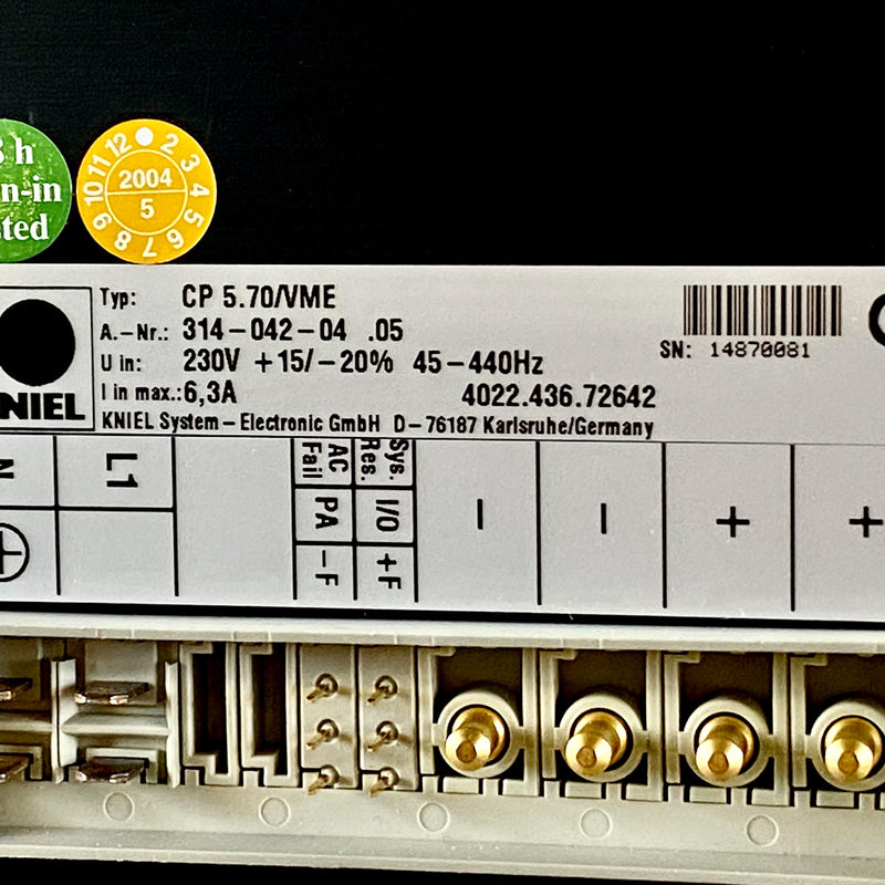 ASML 4022.436.72642 CP 5.70 / VME 5V Module