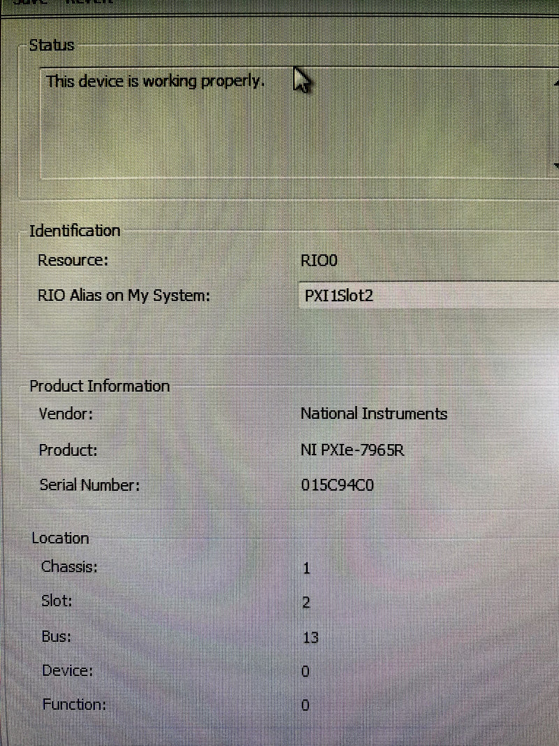 National Instruments NI PXIe 7965 R Ni FlexRIO Module