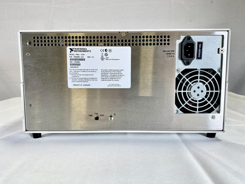 National Instruments NI PXIe-1078 Express Chassis