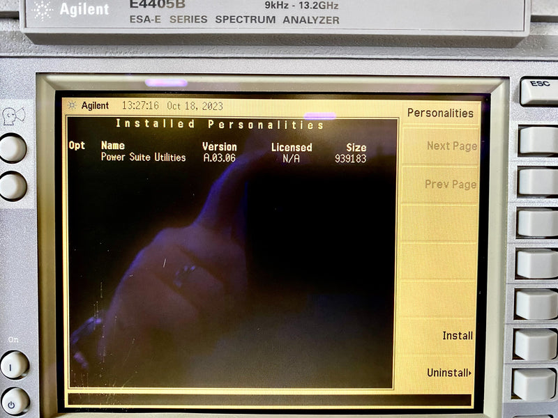 Agilent E 4405 B Spectrum Analyzer