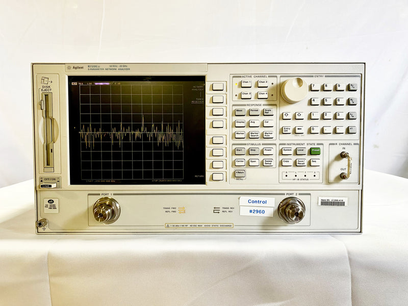 Agilent 8720 ES S-Parameter Network Analyzer