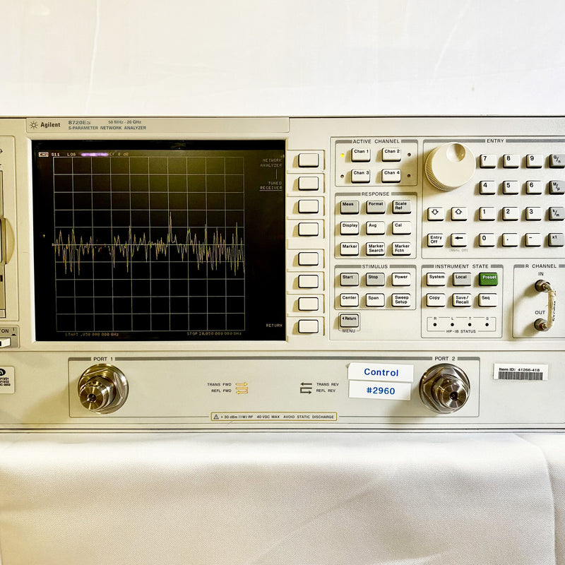 Agilent 8720 ES S-Parameter Network Analyzer