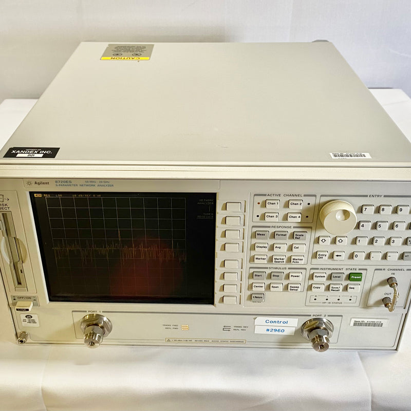 Agilent 8720 ES S-Parameter Network Analyzer