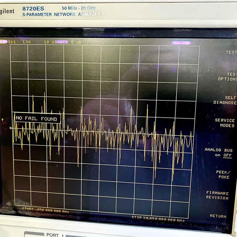 Agilent 8720 ES S-Parameter Network Analyzer