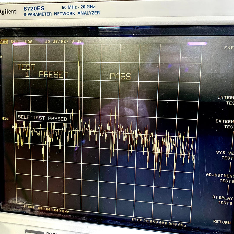 Agilent 8720 ES S-Parameter Network Analyzer