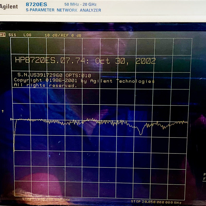 Agilent 8720 ES S-Parameter Network Analyzer