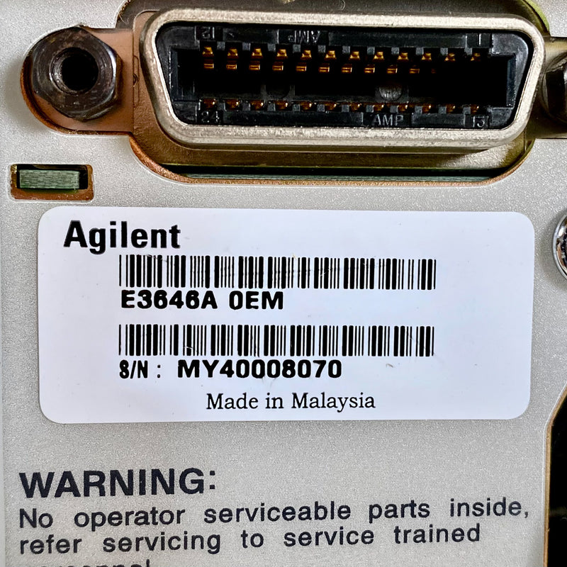 Agilent E 3646 A DC Power Supply