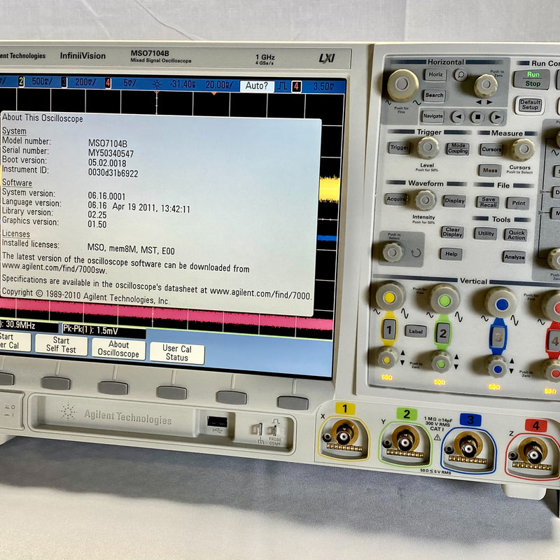 Agilent MSO 7104 B Mixed Signal Oscilloscope