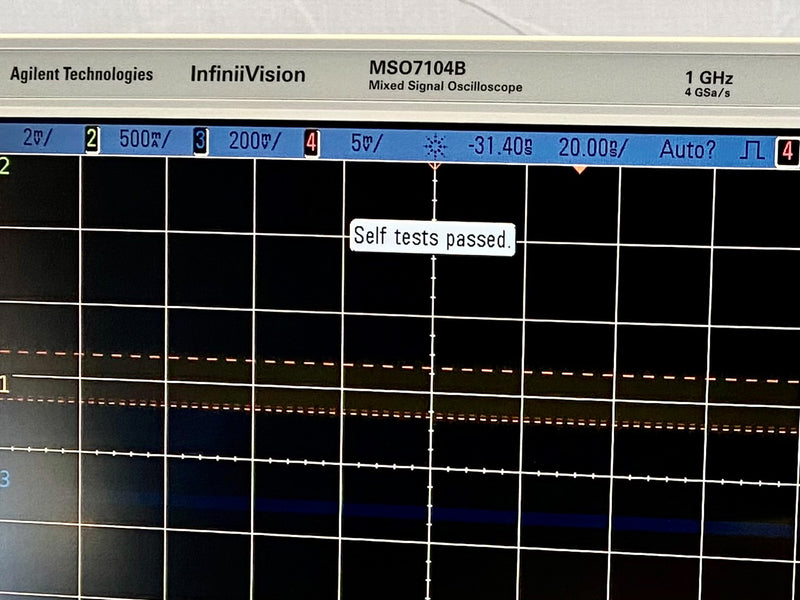 Agilent MSO 7104 B Mixed Signal Oscilloscope