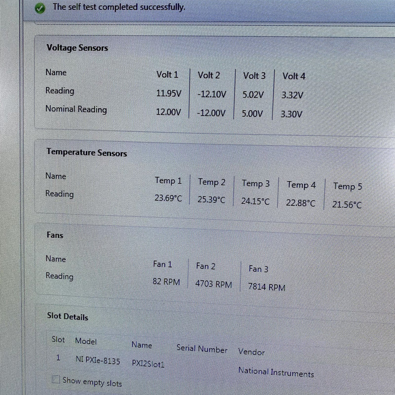 National Instruments NI PXIe 1075 Chassis