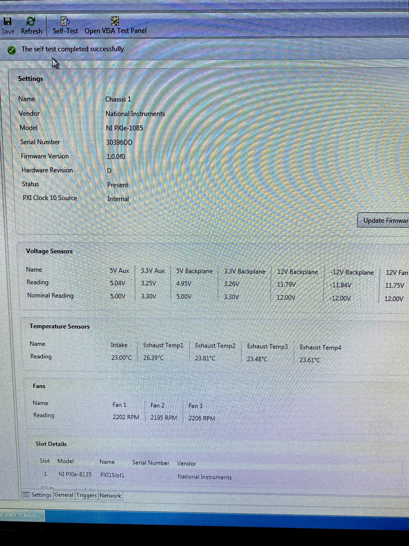 National Instruments NI PXIe 1085 Interface Chassis