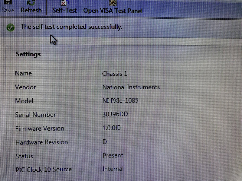 National Instruments NI PXIe 1085 Interface Chassis