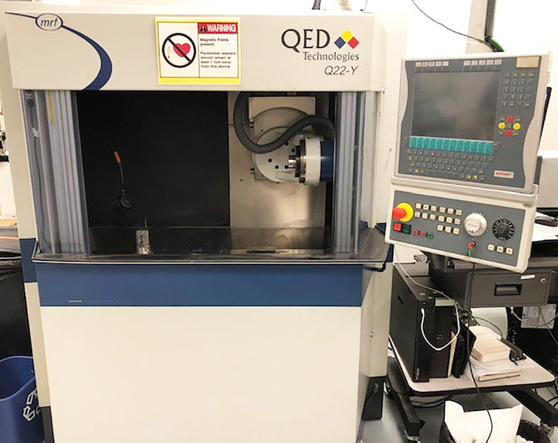 QED Technologies Q 22 Y MRF Machine