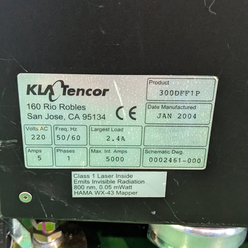 KLA-Tencor 300 DFF 1 P Wafer Handler