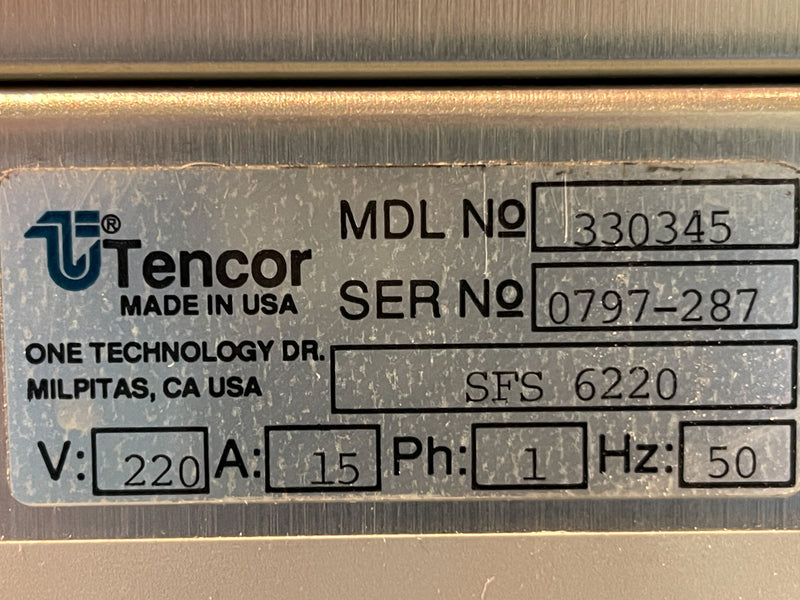 KLA-Tencor Surfscan 6220 Defect Inspection System