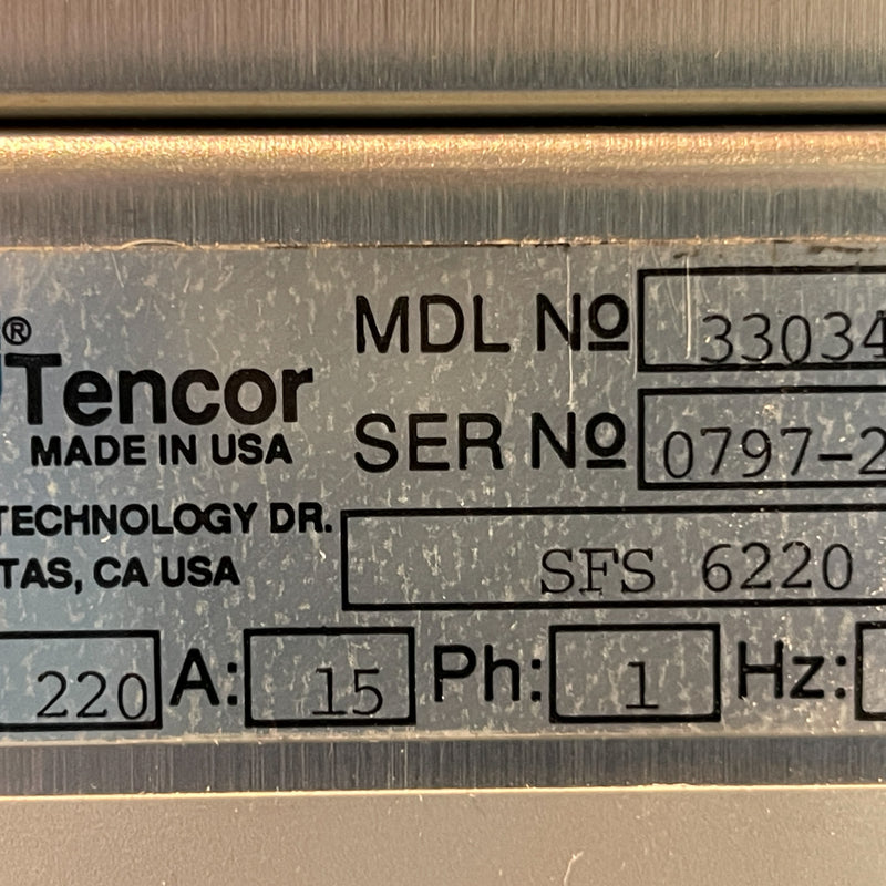 KLA-Tencor Surfscan 6220 Defect Inspection System