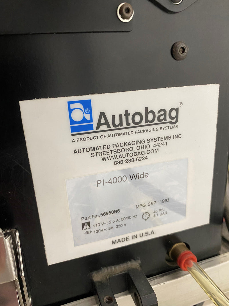 Autobag PI 4000 Wide Bagger