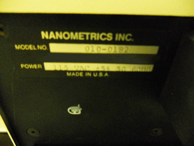 Nanometrics Nanospec AFT Film Thickness Measurement