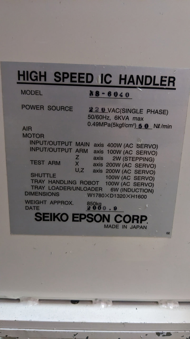 Seiko / Epson NS 6040 Handler