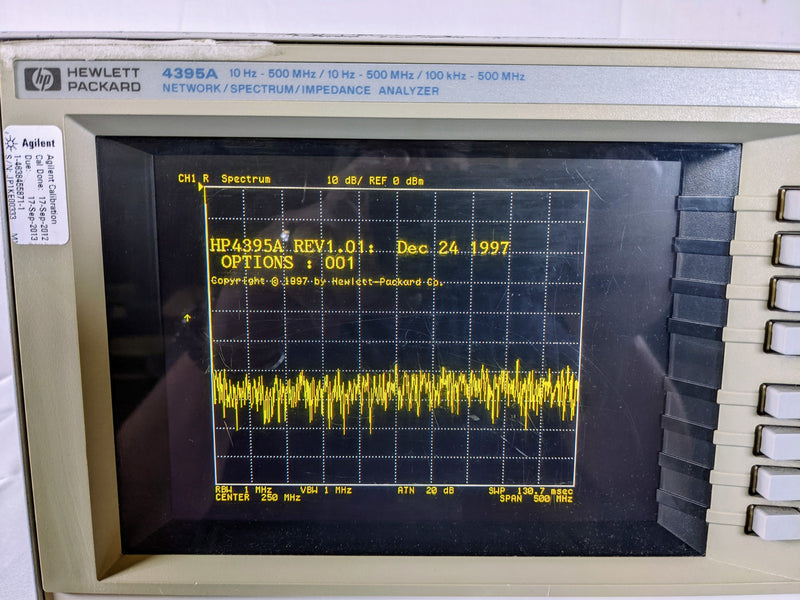 Agilent 4395 A Network Spectrum Impedance Analyzer