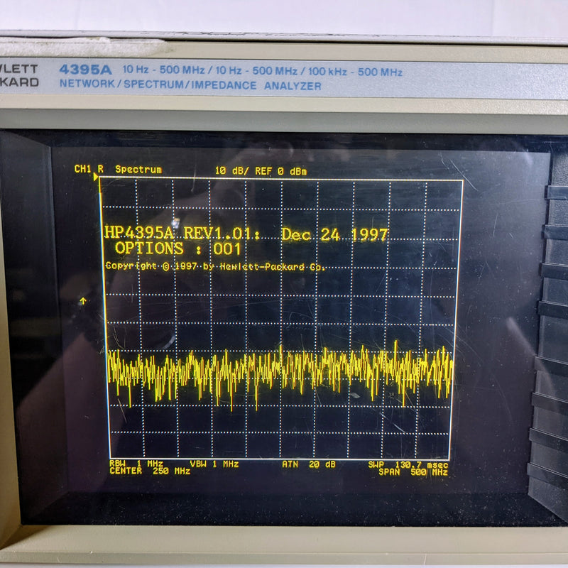 Agilent 4395 A Network Spectrum Impedance Analyzer