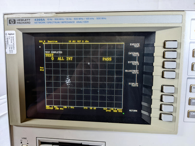 Agilent 4395 A Network Spectrum Impedance Analyzer