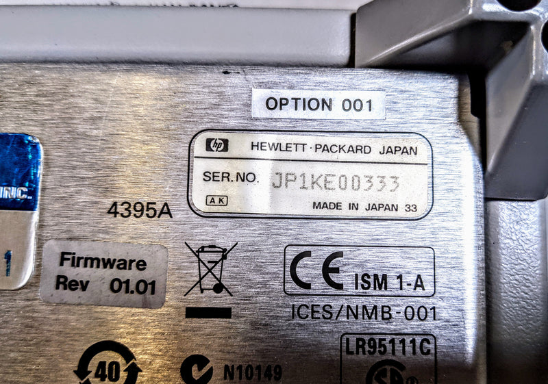 Agilent 4395 A Network Spectrum Impedance Analyzer