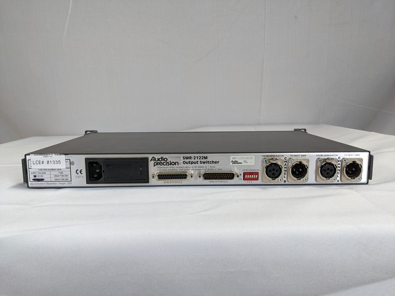 Audio Precision SWR 2122 M Series Switch